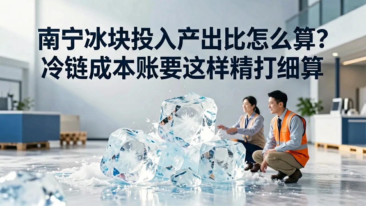 南宁冰块投入产出比怎么算？冷链成本账要这样精打细算
